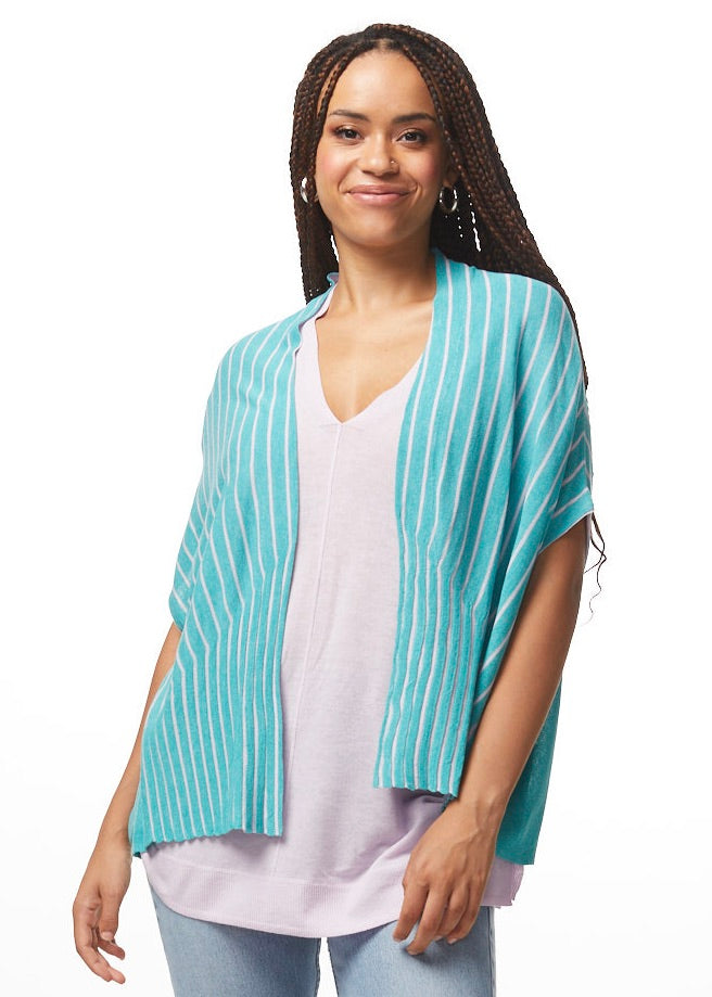 Et La Mer LD & Co SUMMER SHRUG TEAL