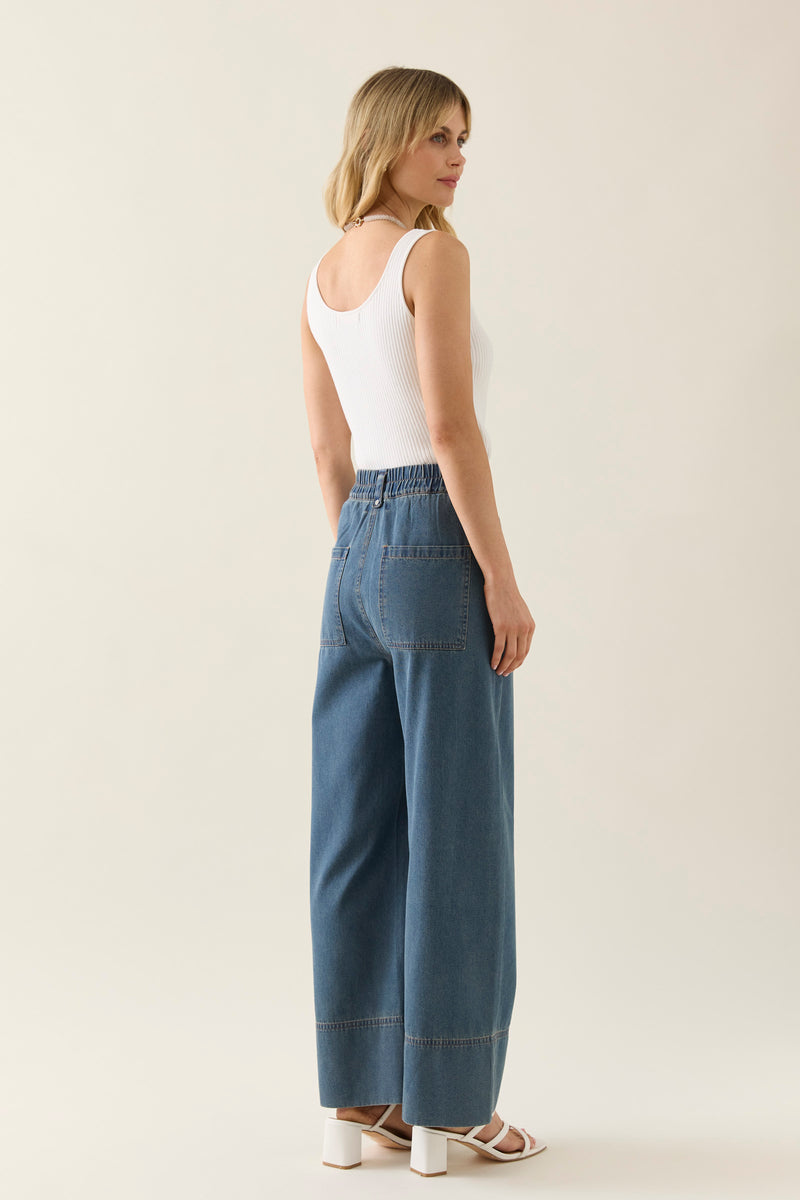 SOFIE DENIM PANT - DRIFTT
