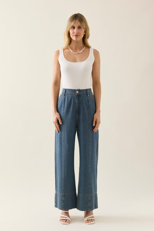SOFIE DENIM PANT - DRIFTT