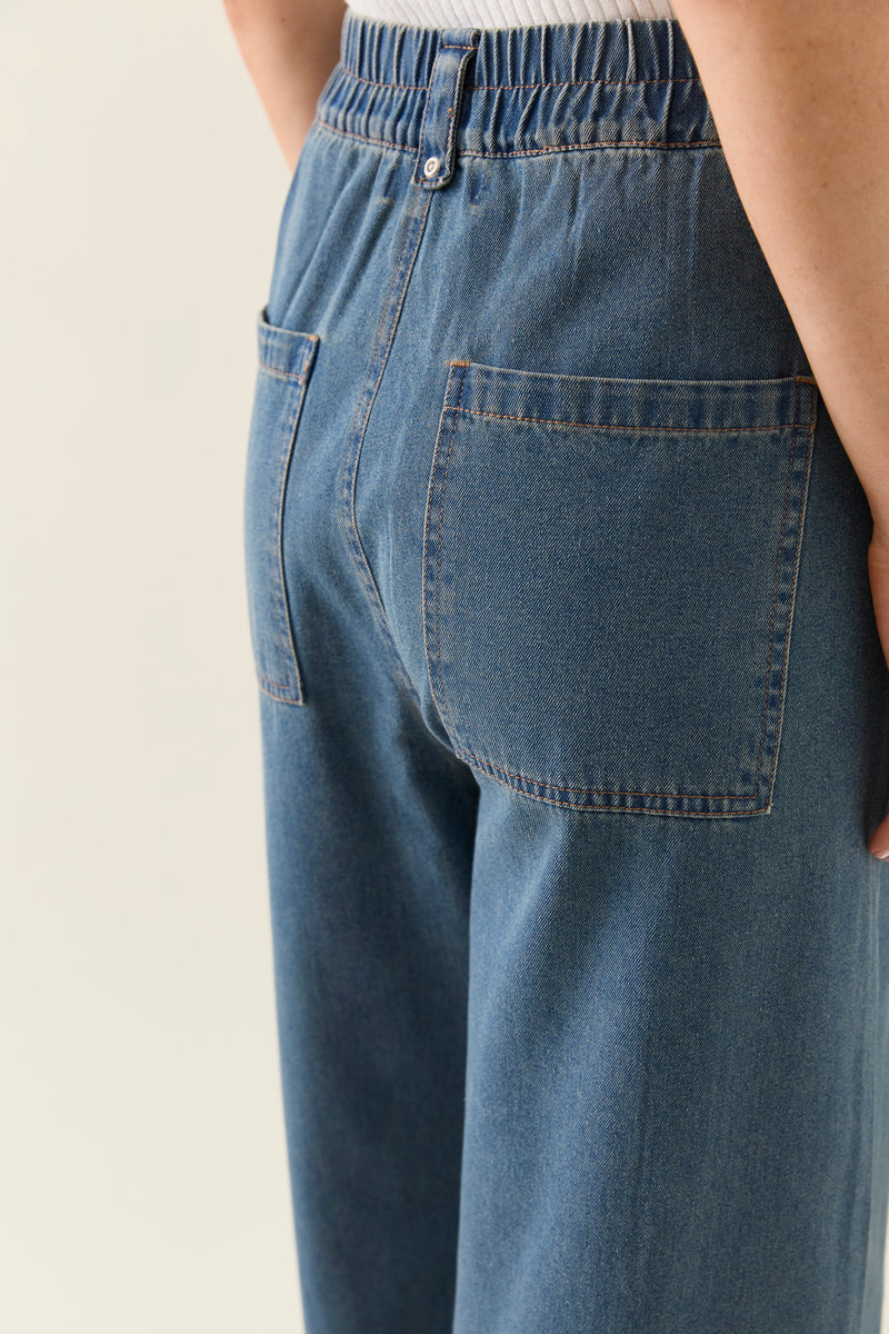 SOFIE DENIM PANT - DRIFTT