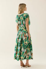 AURORA MAXI SKIRT - PAISLEY