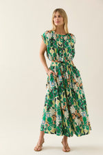 AURORA MAXI SKIRT - PAISLEY