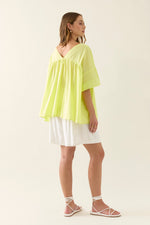 AURORA RELAXED TOP - POMELO