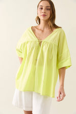 AURORA RELAXED TOP - POMELO