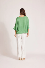 ALESSIA RELAXED TOP - JADE
