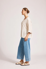 ALESSIA RELAXED TOP - TUSK