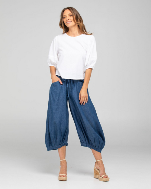 AVA TOP: WHITE