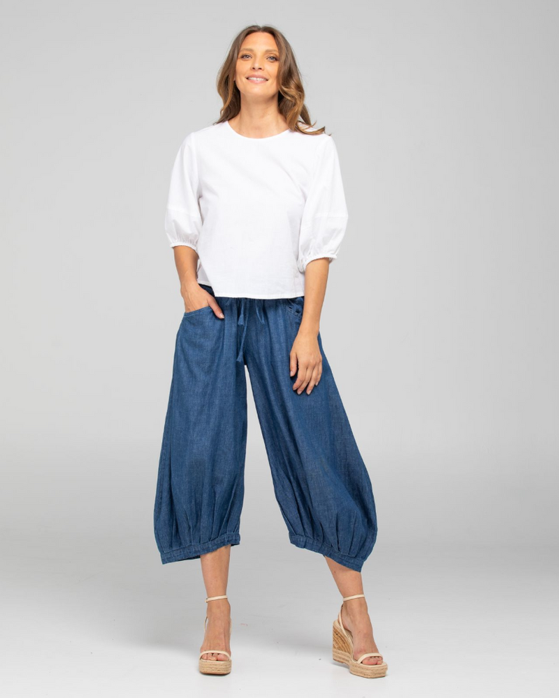 AVA TOP: WHITE