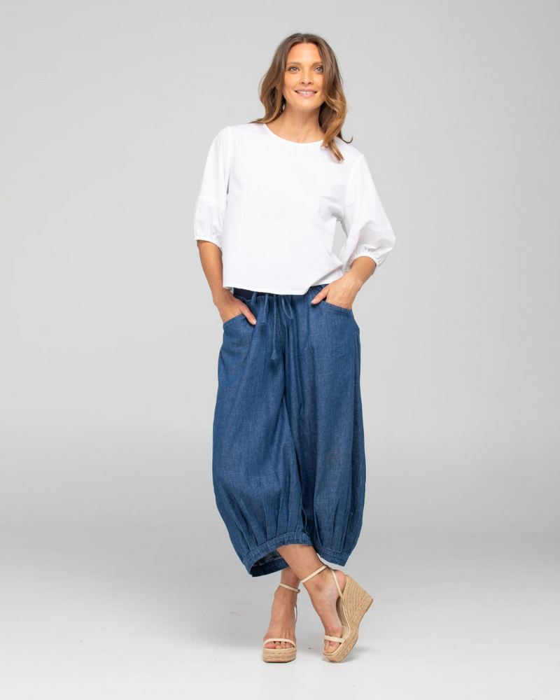 AVA TOP: WHITE