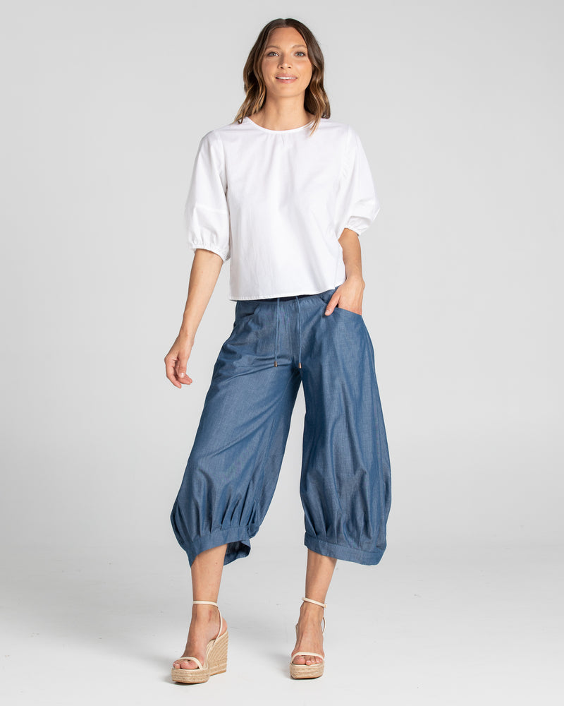 GURU PANT: CHAMBRAY