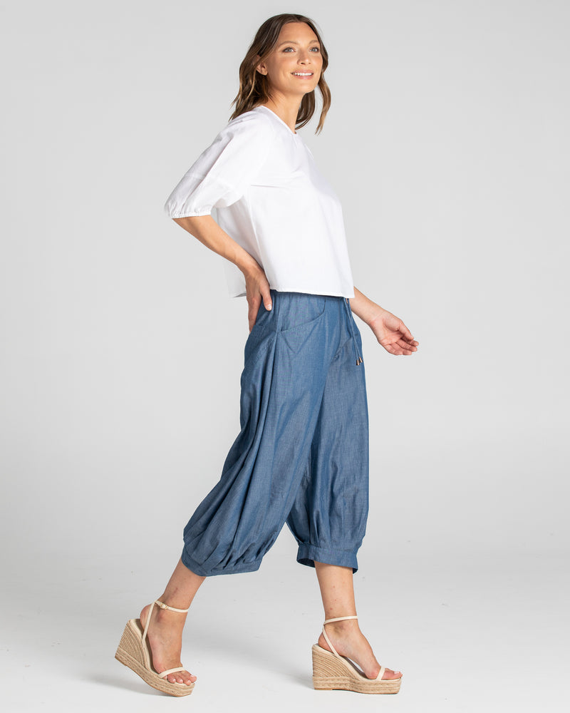 GURU PANT: CHAMBRAY