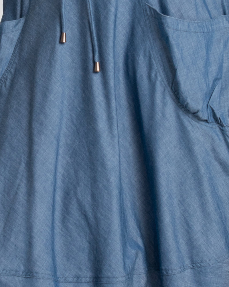 GURU SKIRT: CHAMBRAY