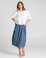 GURU SKIRT: CHAMBRAY