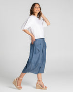 GURU SKIRT: CHAMBRAY