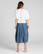 GURU SKIRT: CHAMBRAY