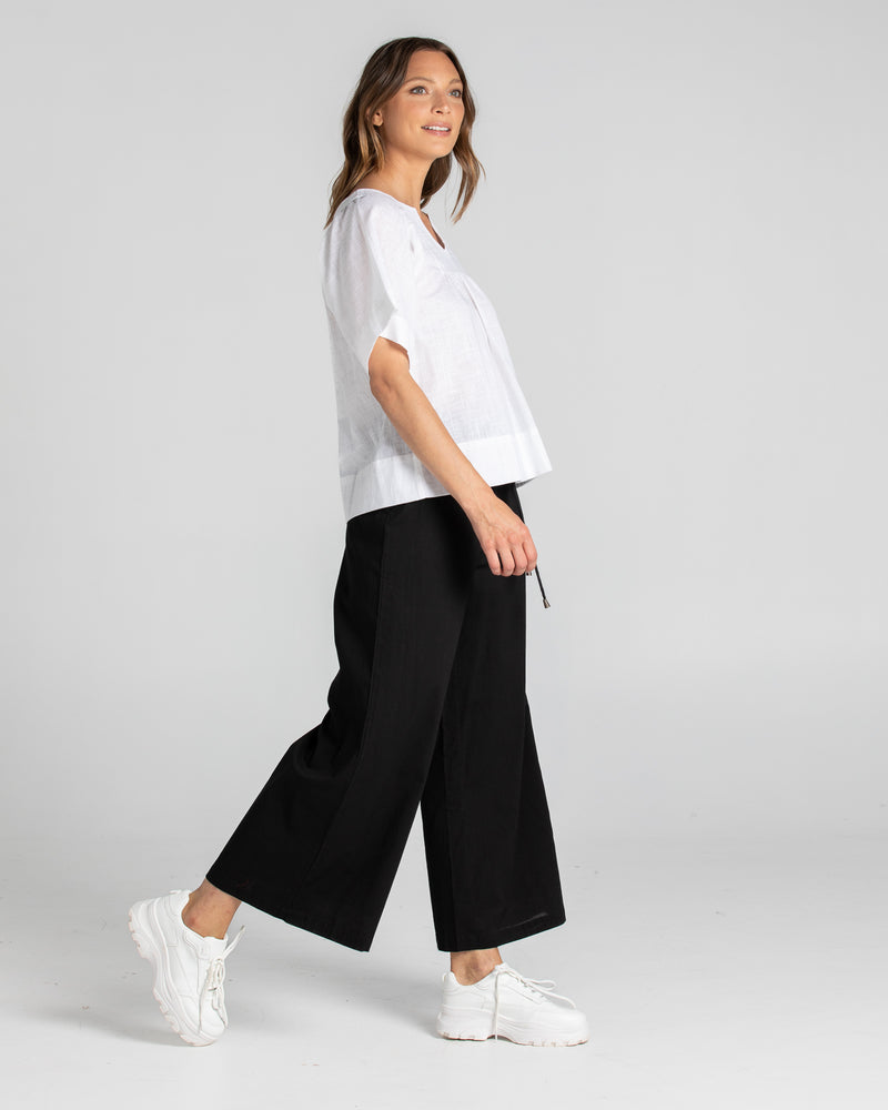 RIA BASIC PANT - BLACK