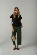 BASIC CREW TEE - BLACK
