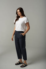 CROPPED PANT - PARISIAN NAVY