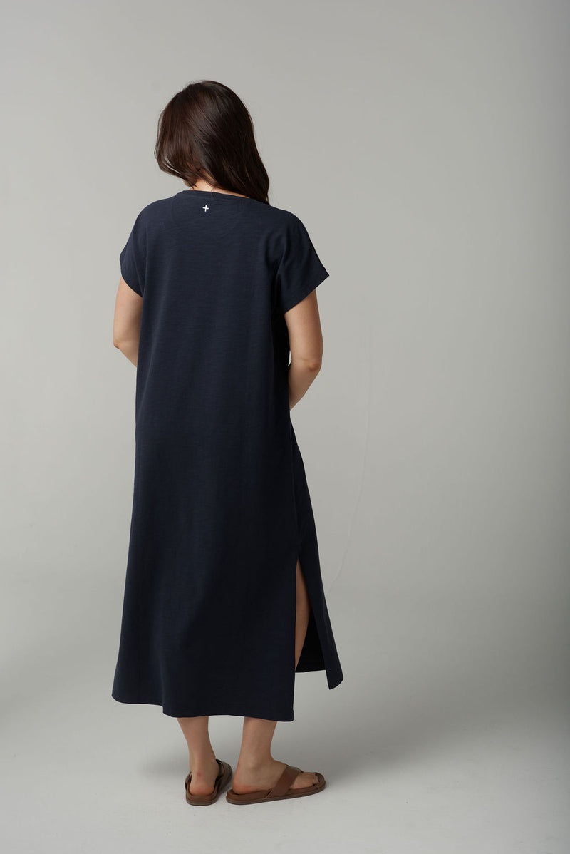 TEE DRESS - PARISIAN NAVY