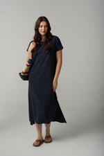 TEE DRESS - PARISIAN NAVY