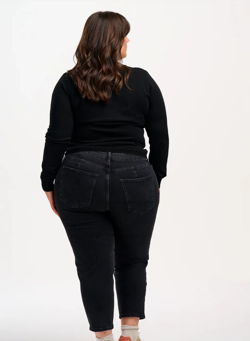 CECE JUMPER - BLACK, SEQUIN WAVE