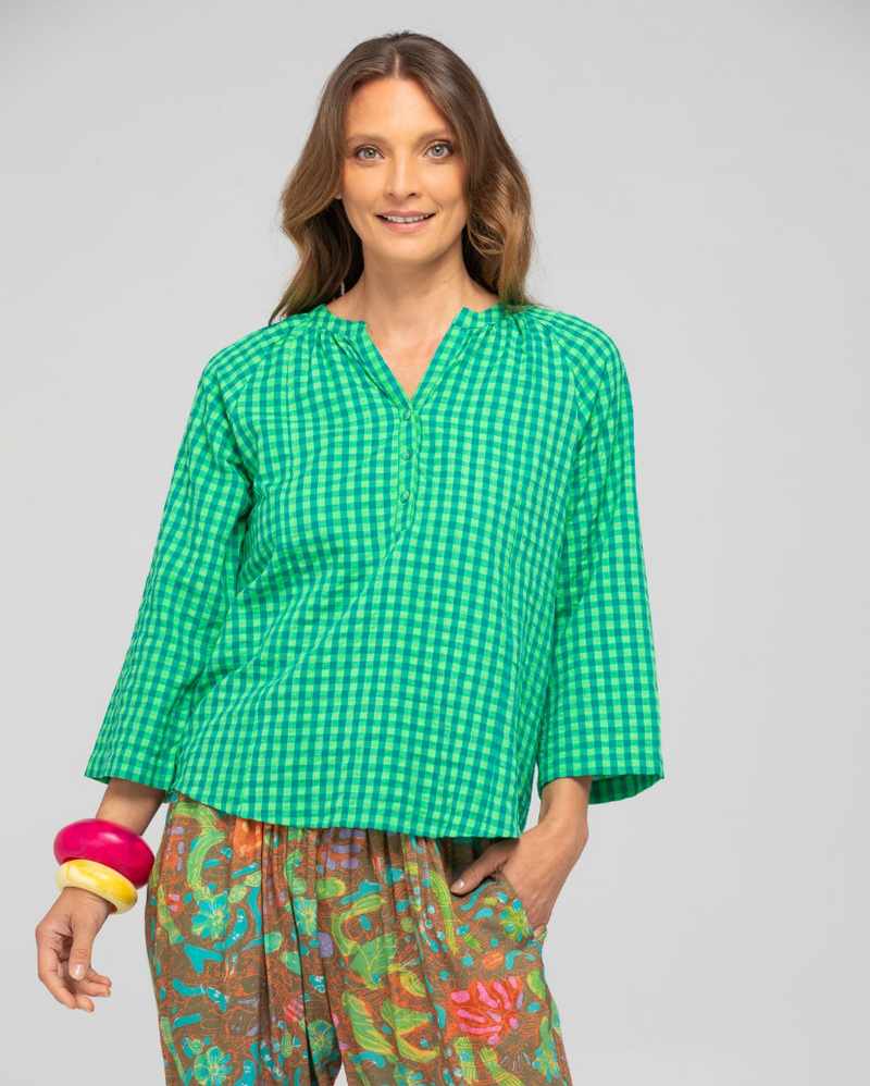 CECILIA TOP - VERDE