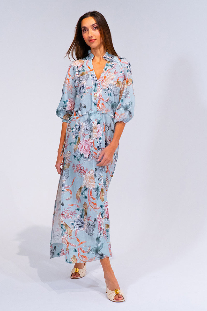 CASSANDRA DRESS - ORIENTAL FLORAL