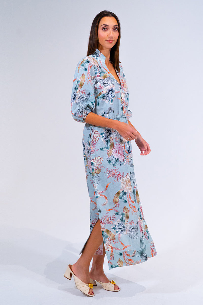 CASSANDRA DRESS - ORIENTAL FLORAL
