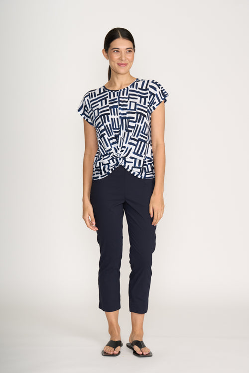 DO THE TWIST TOP - BLOCK & ROLL