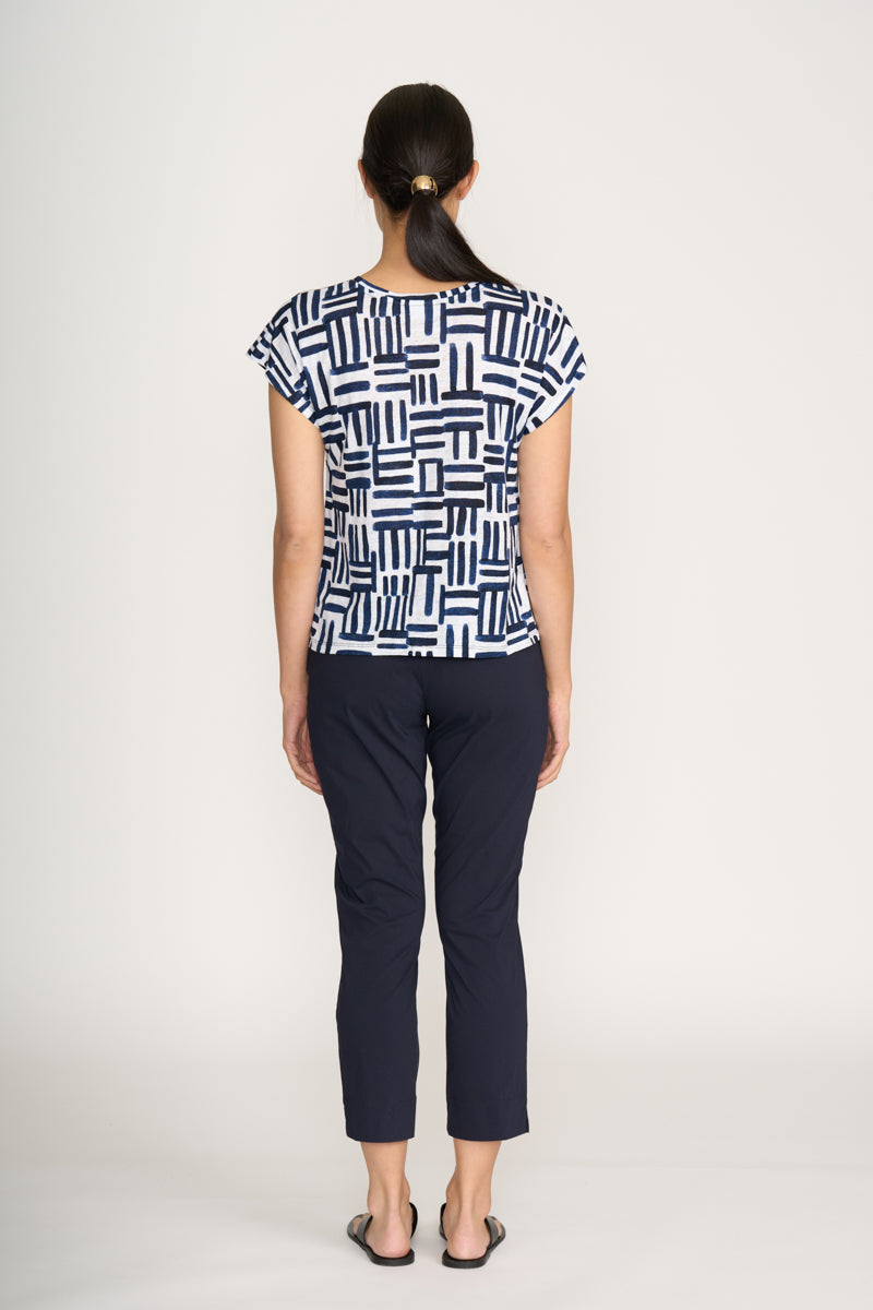 DO THE TWIST TOP - BLOCK & ROLL