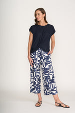 DO THE TWIST TOP - TRUE NAVY