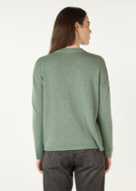 ESSENTIAL ROUND NECK IN MOSS
