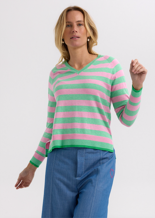 ESSENTIAL STRIPE V - SPEARMINT