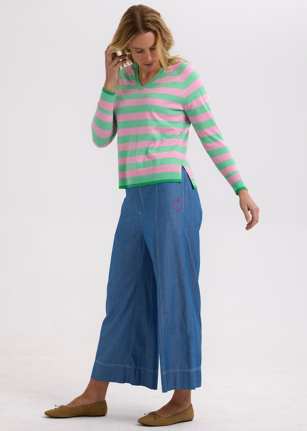 ESSENTIAL STRIPE V - SPEARMINT