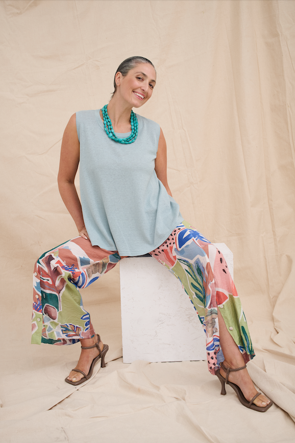 FLOWY PANT IN PIAZZA NOVONA