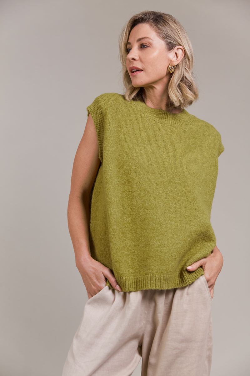 FOLIE VEST  - CHARTREUSE