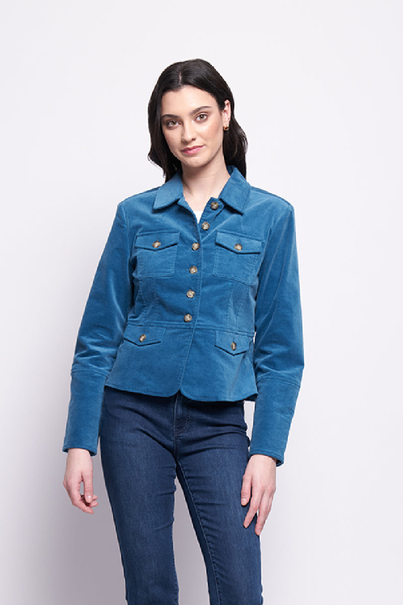 FOR THE RE-CORD JACKET - RETRO BLUE