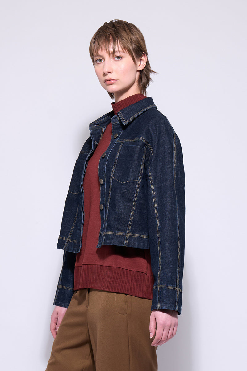 IDA JACKET IN INDIGO