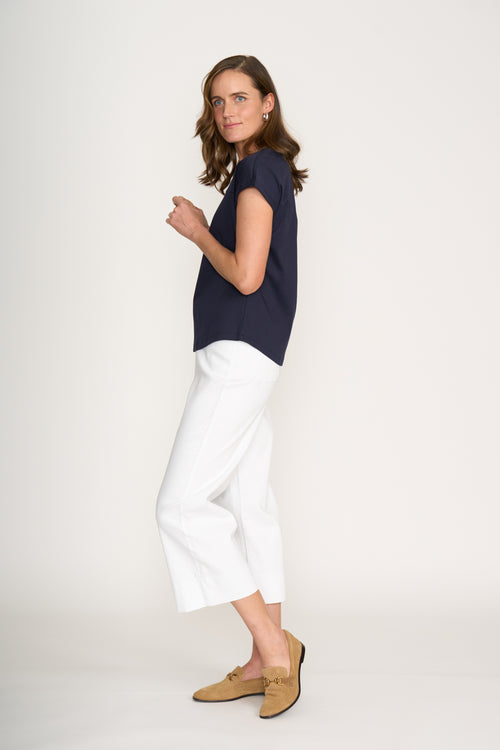 INSTRUMENTAL TOP - TRUE NAVY