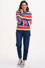 IVONA JUMPER - MULTI, BEACH WAVES