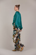 IVY BLOUSE - TEAL