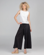 JEDDA LINEN PANT - BLACK
