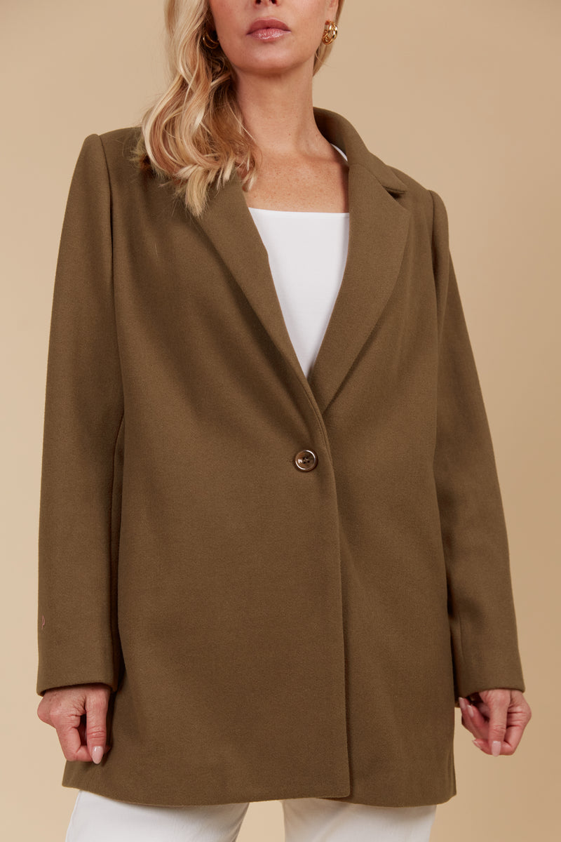 KALI COAT - TOFFEE