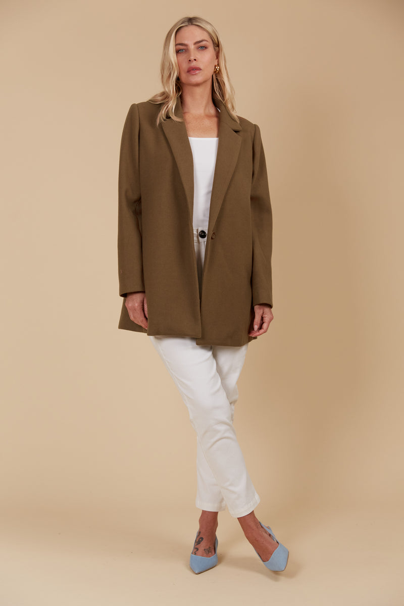 KALI COAT - TOFFEE