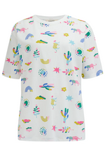 KINSLEY RELAXED T-SHIRT - OFF-WHITE, SUMMER JOY