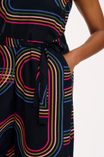 LAMIAH JUMPSUIT - BLACK, RETRO RACER