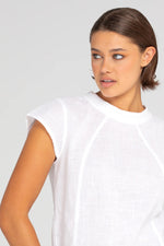 LEAF TOP - WHITE