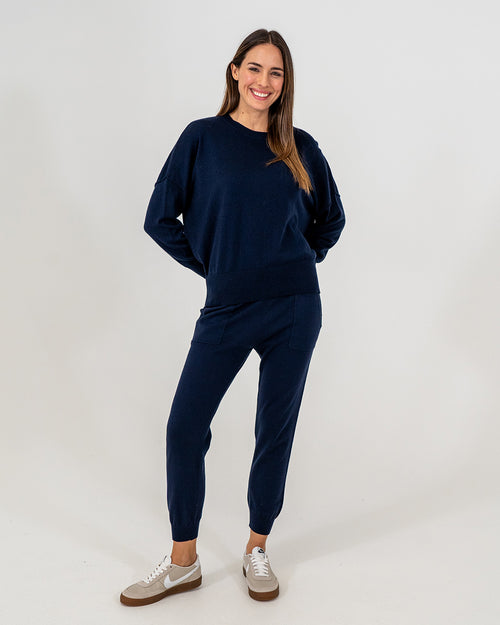 LUCY KNIT - NAVY
