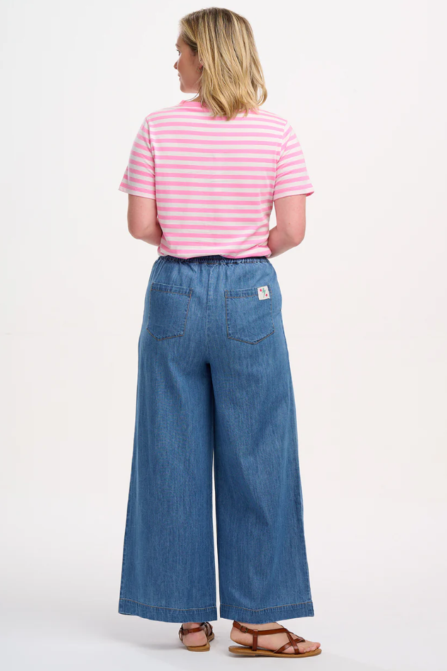 MAGGIE T-SHIRT - OFF-WHITE/PINK, PINEAPPLE REPEAT