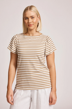 MARGHERITA STRIPE T SHIRT